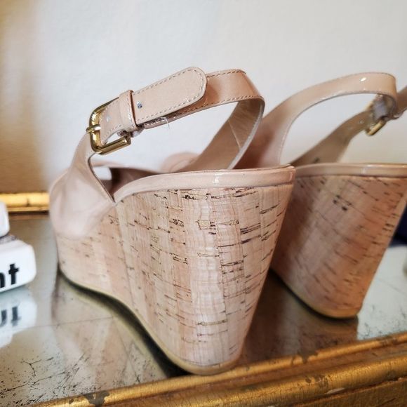 Stuwart Weitzman wedge nude patent - Picture 6 of 12